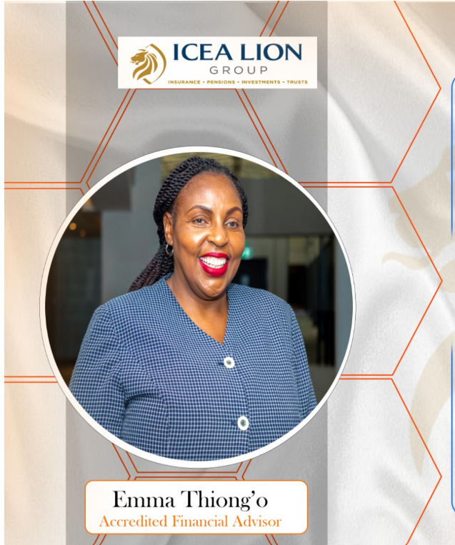 Emma Thiong'o at work